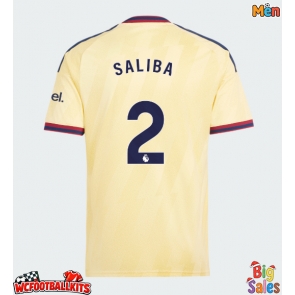 Arsenal William Saliba #2 Replica Third Stadium Shirt 2026-27 Short Sleeve